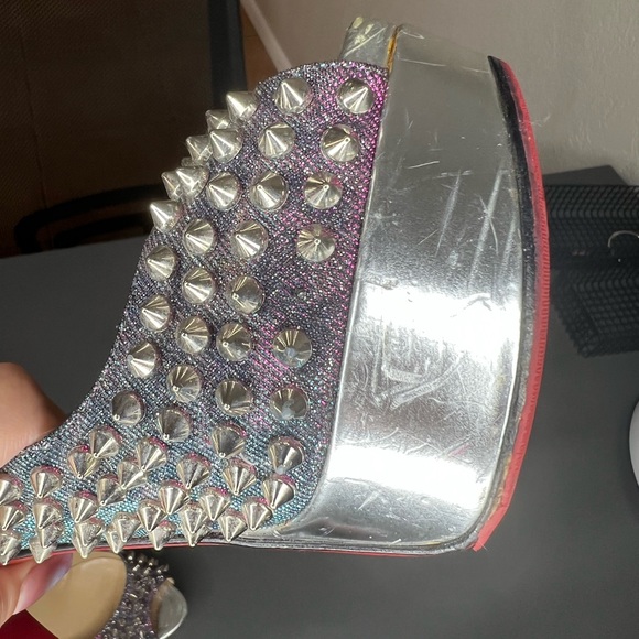 Christian Louboutin Platform Heels size 8.5 - Picture 11 of 11